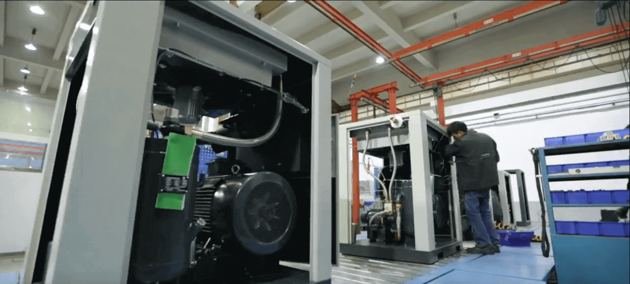 复盛 双段压缩机 之 500小时保养 篇